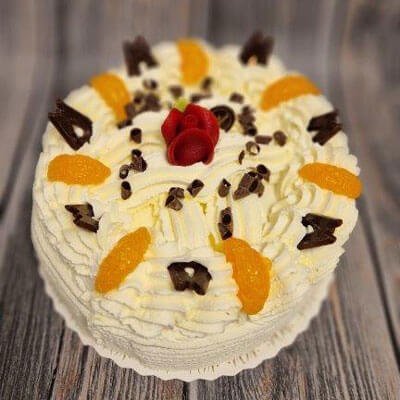 Bild på Gräddtårta